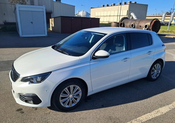 Peugeot 308 cena 69999 przebieg: 42300, rok produkcji 2019 z Kraków małe 137